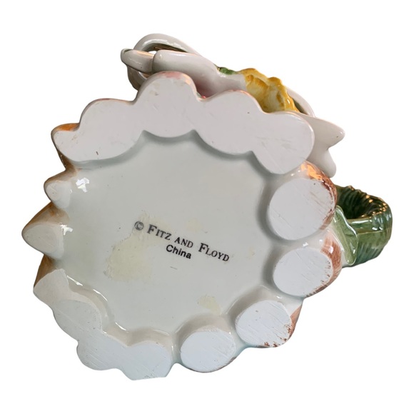 Fitz & Floyd Herb Garden Coffee Mug - Vintage 4 1/2 inches high - Picture 7 of 7